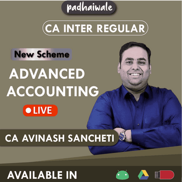 CA Inter Advanced Accounting Regular Batch by CA Avinash Sancheti
