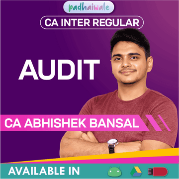 CA Inter Audit Regular Batch by CA Abhishek Bansal