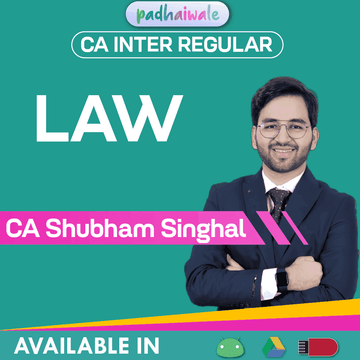 CA Inter Law Regular Batch by CA Shubham Singhal – Complete ICAI Law Syllabus with Corporate & Other Laws Focus