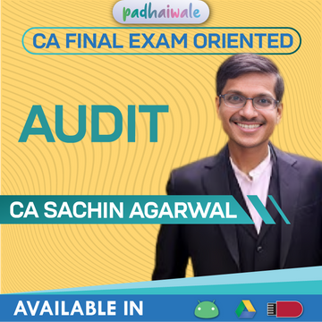 A Final Audit Exam-Oriented Batch by CA Sachin Agarwal – Focused Revision & ICAI-Based Audit Preparation