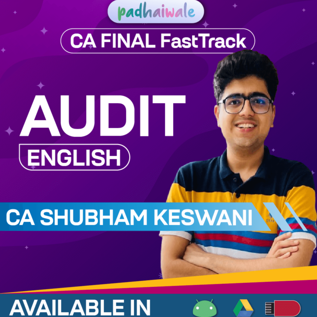CA Final Audit in English FastTrack Batch by CA Shubham Keswani
