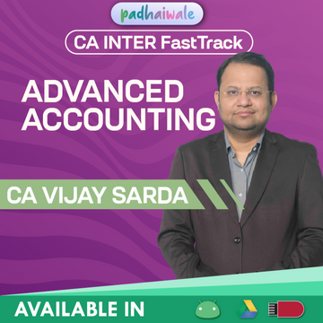 CA Inter Advanced Accounting FastTrack Batch by CA Abhishek Zaware