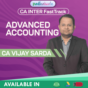 CA Inter Advanced Accounting FastTrack Batch by CA Abhishek Zaware