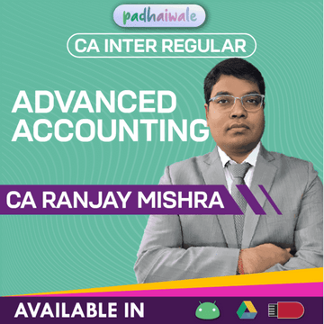 CA Inter Advanced Accounting Regular Batch by CA Ranjay Mishra