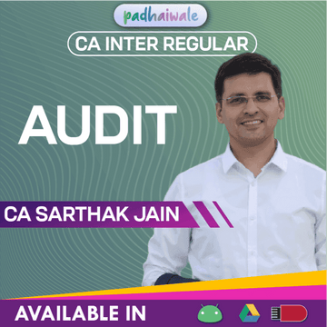 CA Inter Audit Regular Batch by CA Sarthak Jain