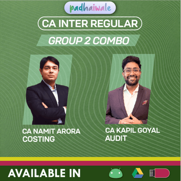 CA Inter Costing + Audit Combo Regular Batch by CA Namit Arora & CA Kapil Goyal