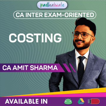 CA Inter Costing ExamOriented Batch by CA Amit Sharma