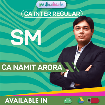 CA Inter Strategic Management (SM) Regular Batch by CA Namit Arora