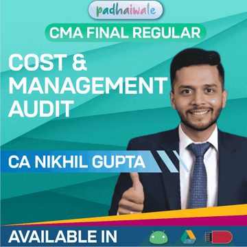 CMA Final Cost and Management Audit Regular Batch by CA Nikhil Gupta