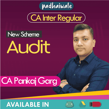 CA Inter Audit Regular Batch by CA Pankaj Garg