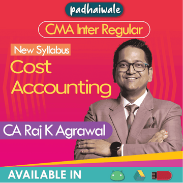 CMA Inter Cost Accounting Regular Batch by CA Raj K Agrawal