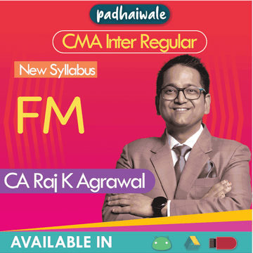 CMA Inter FM Regular Batch by CA Raj K Agrawal