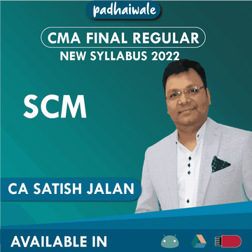 CMA Final SCM Regular Batch by CA Satish Jalan