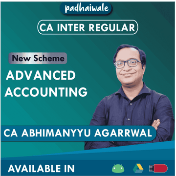 CA Inter Advanced Accounting Regular Batch by CA Abhimanyyu Agarrwal – complete syllabus & exam-focused course