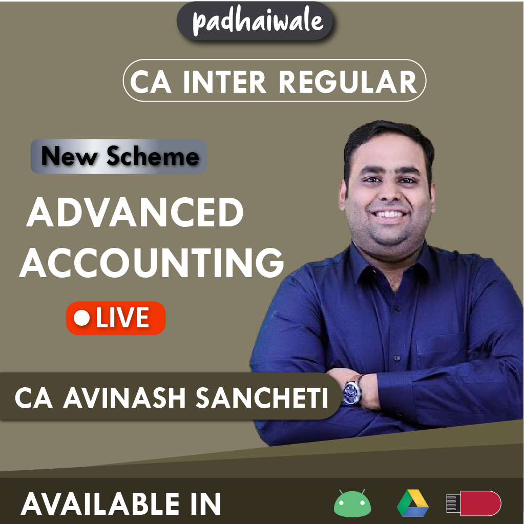 CA Inter Advanced Accounting Live New Scheme Avinash Sancheti