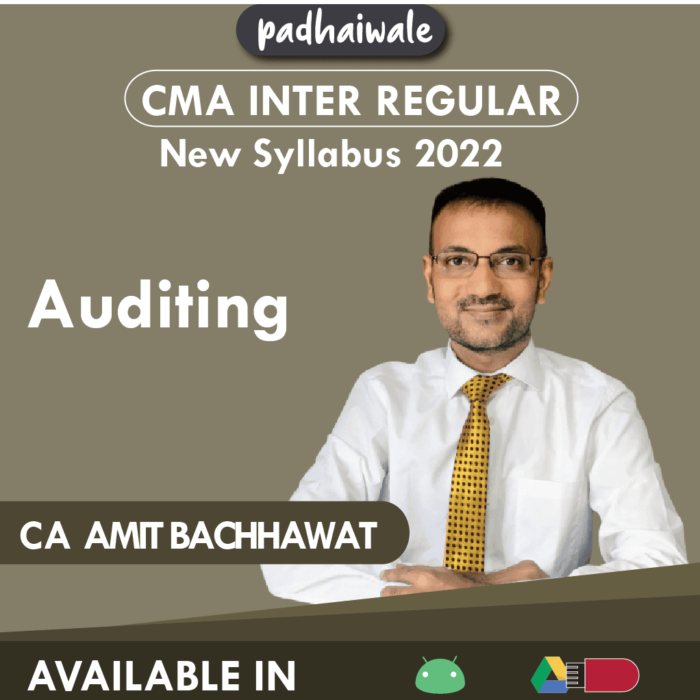 CMA Inter Auditing Regular Batch by CA Amit Bachhawat