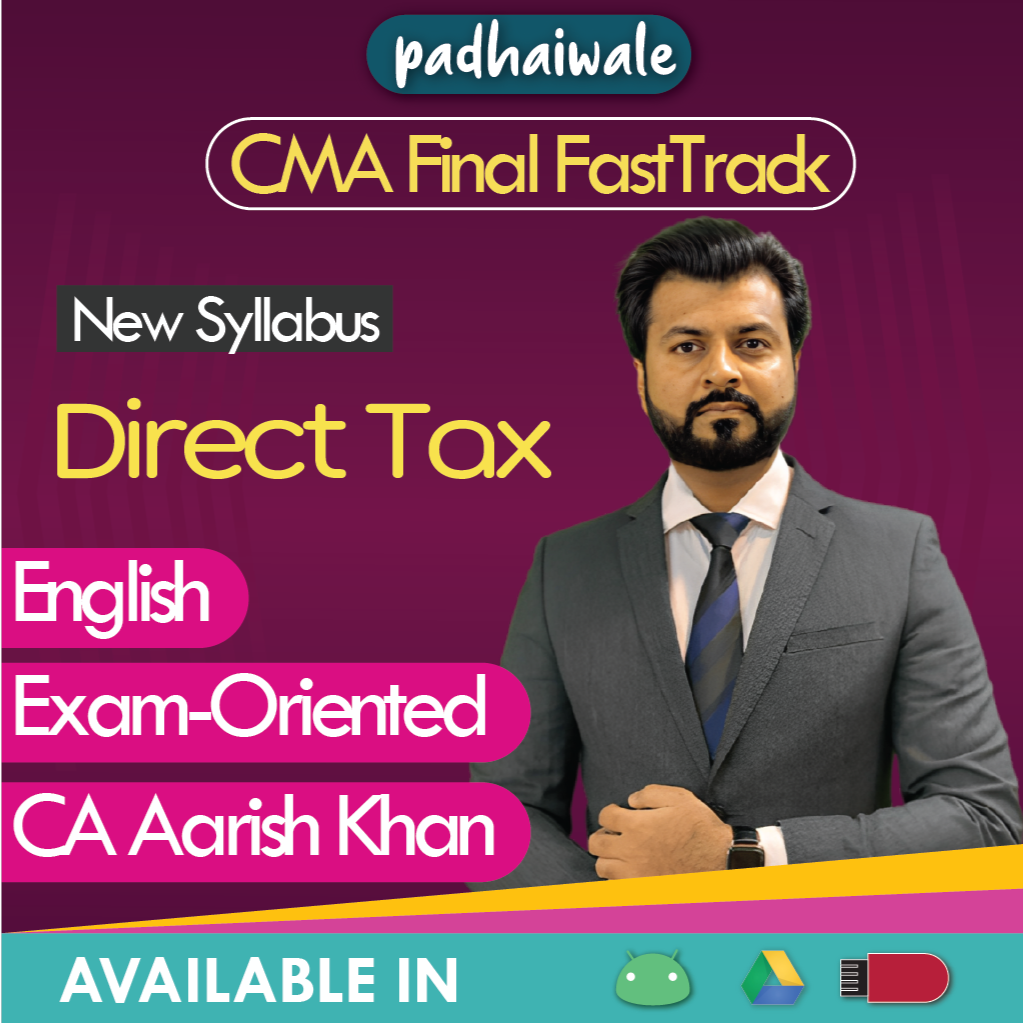 CMA Final DT English FastTrack Exam-Oriented Aarish Khan