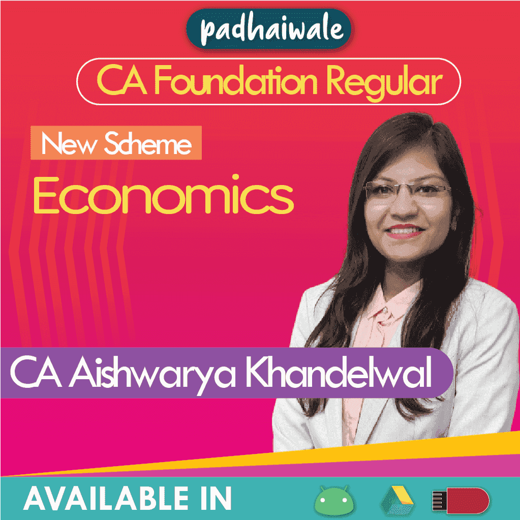 CA Foundation Business Economics Regular Batch New Scheme by CA Aishwarya Khandelwal