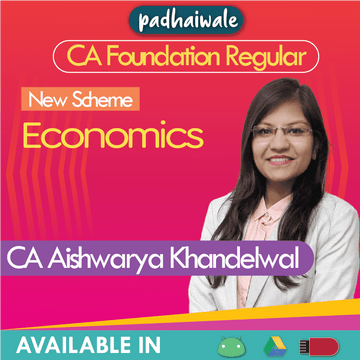 CA Foundation Business Economics New Scheme Aishwarya Khandelwal