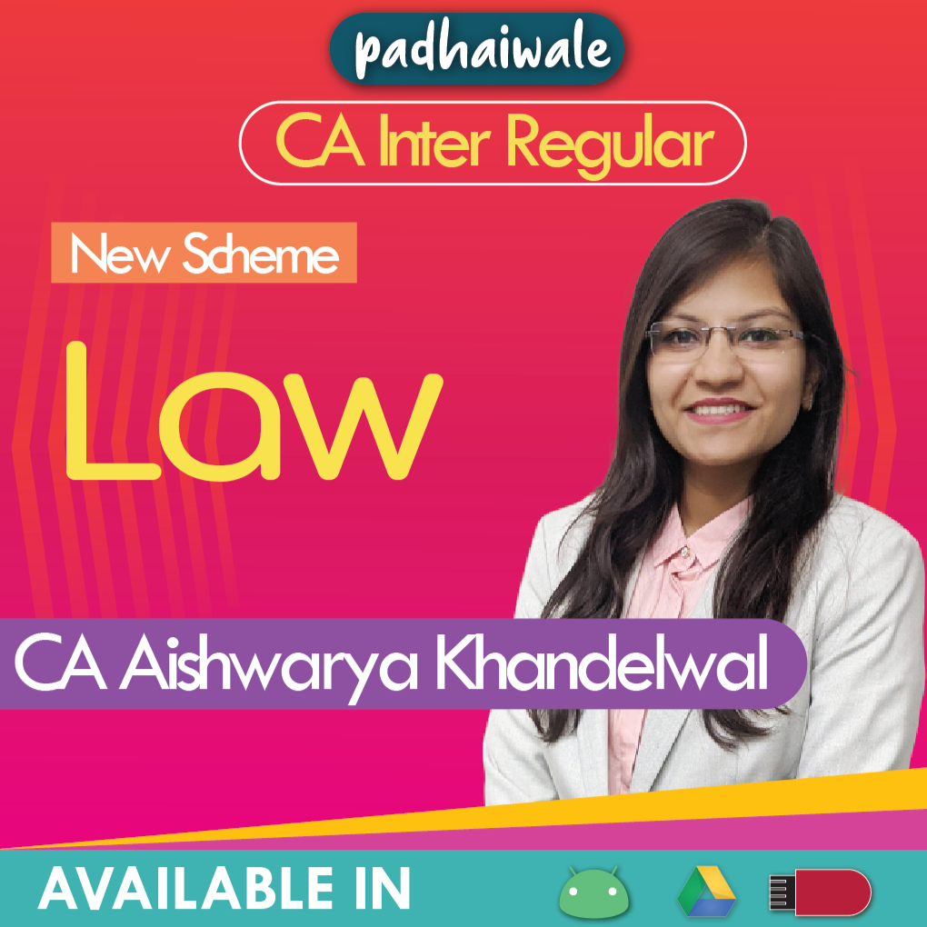 CA Inter Law New Scheme Aishwarya Khandelwal