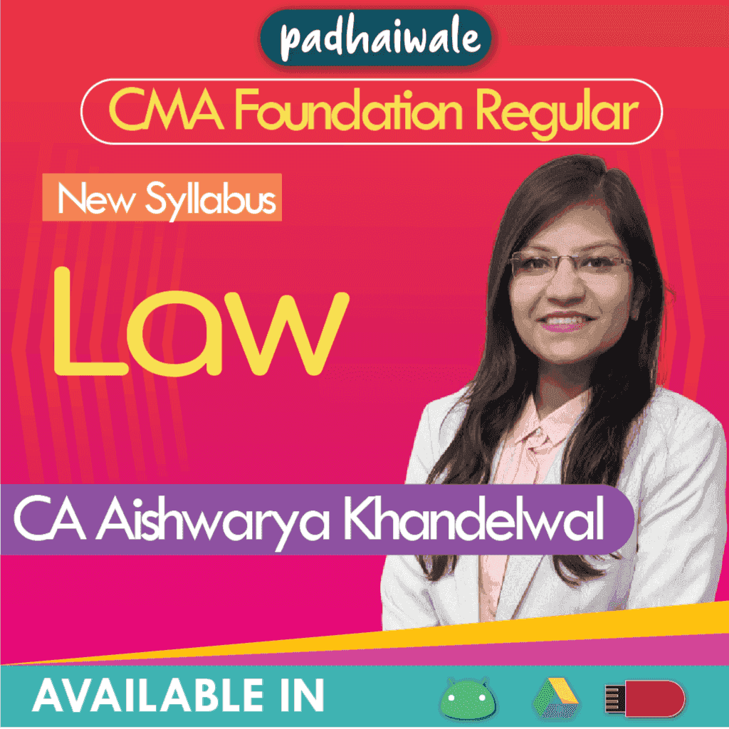CMA Foundation Business Laws and Business Communication Regular Batch by CA Aishwarya Khandelwal
