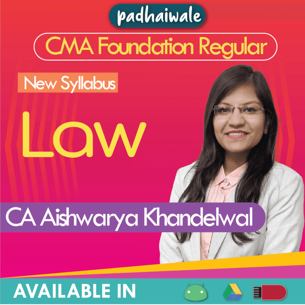 CMA Foundation Business Laws and Business Communication Regular Batch by CA Aishwarya Khandelwal