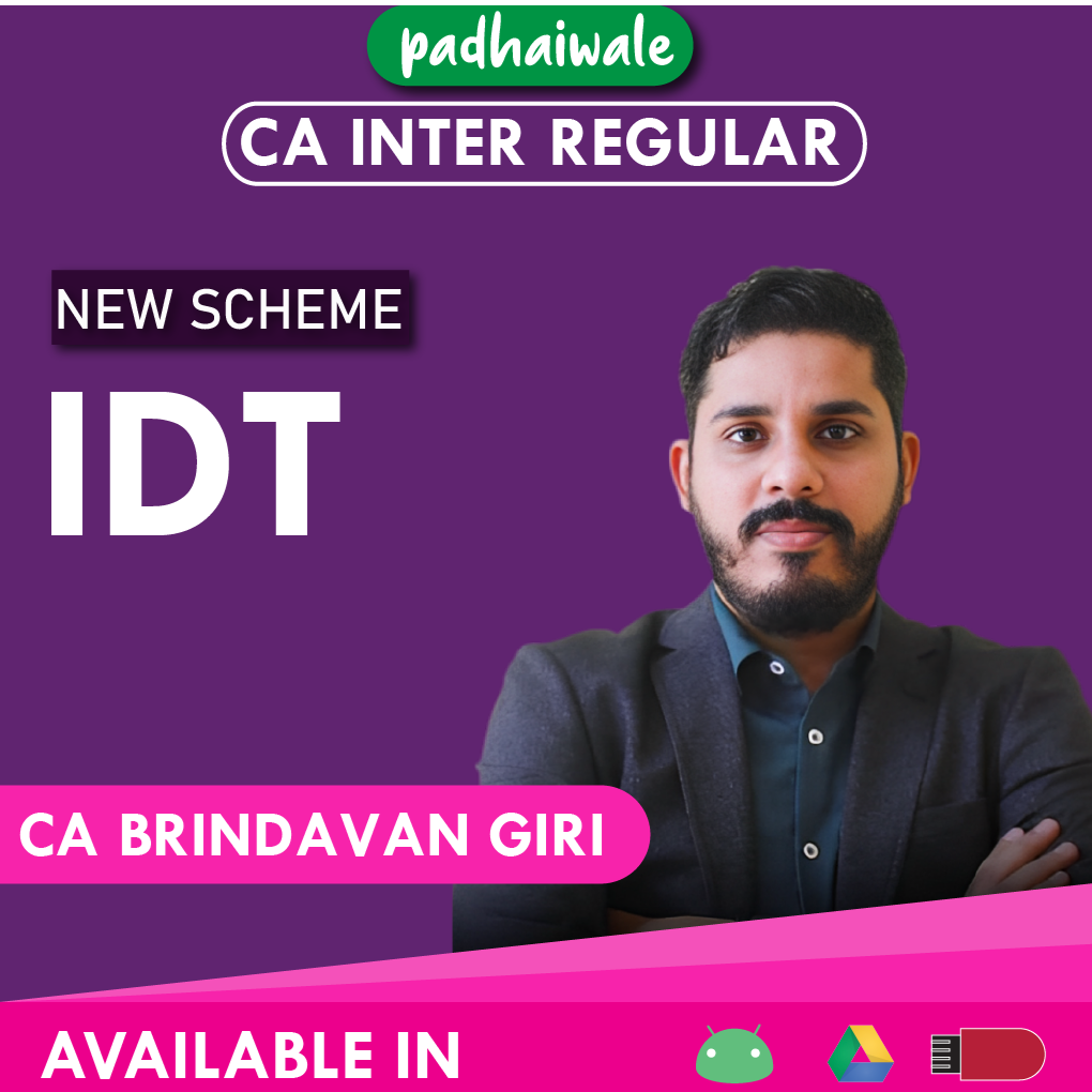 CA Inter IDT New Scheme Brindavan Giri