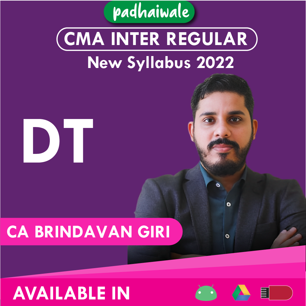 CMA Inter DT New Syllabus Brindavan Giri