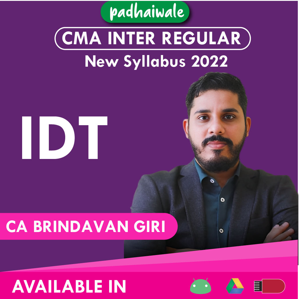 CMA Inter IDT New Syllabus Brindavan Giri