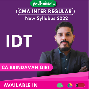 CMA Inter IDT New Syllabus Brindavan Giri