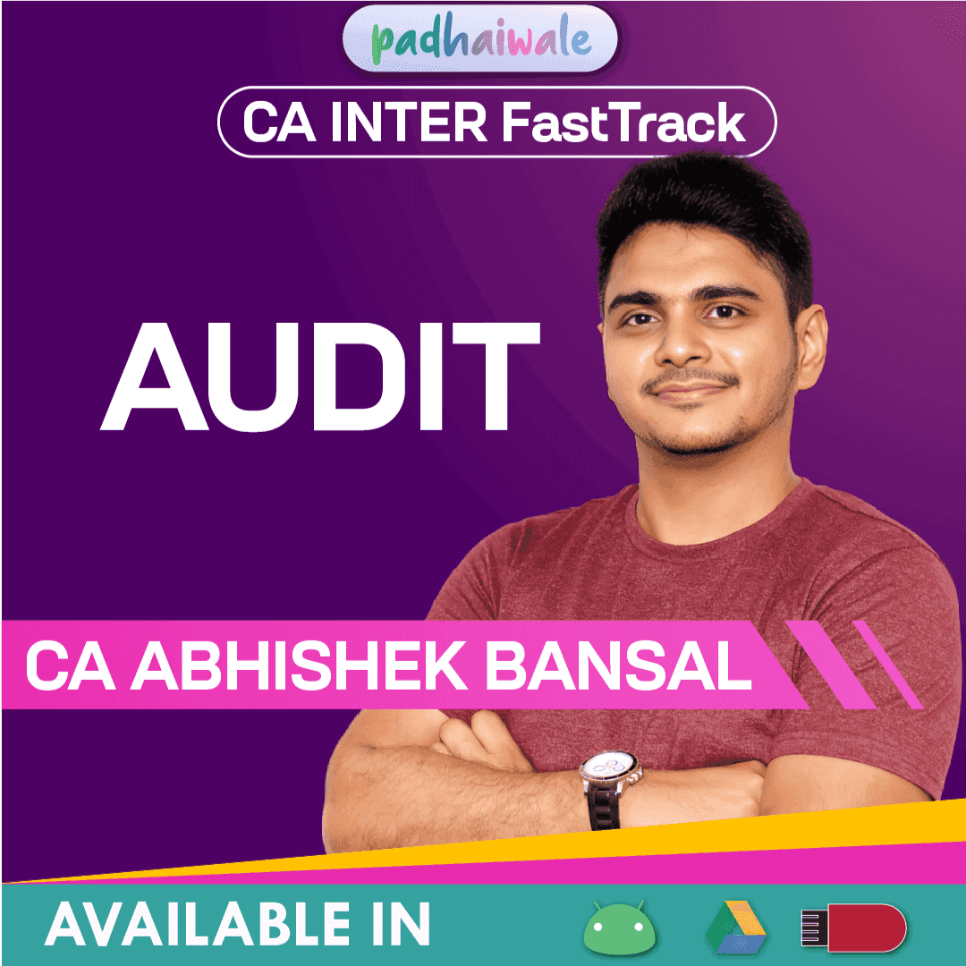 CA Inter Audit FastTrack Batch by CA Abhishek Bansal