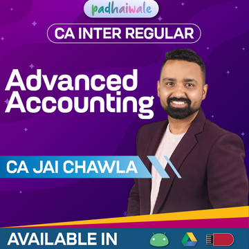 CA Inter Advanced Accounting Regular In-Depth Batch New Scheme by CA Jai Chawla