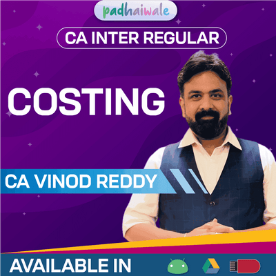 CA Inter Costing Regular Batch by CA Vinod Reddy