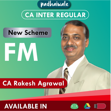 CA Inter FM New Scheme by Rakesh Agrawal