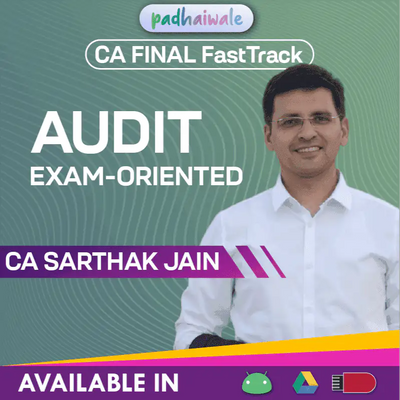 CA Final Audit Exam Oriented FastTrack Batch by CA Sarthak Jain