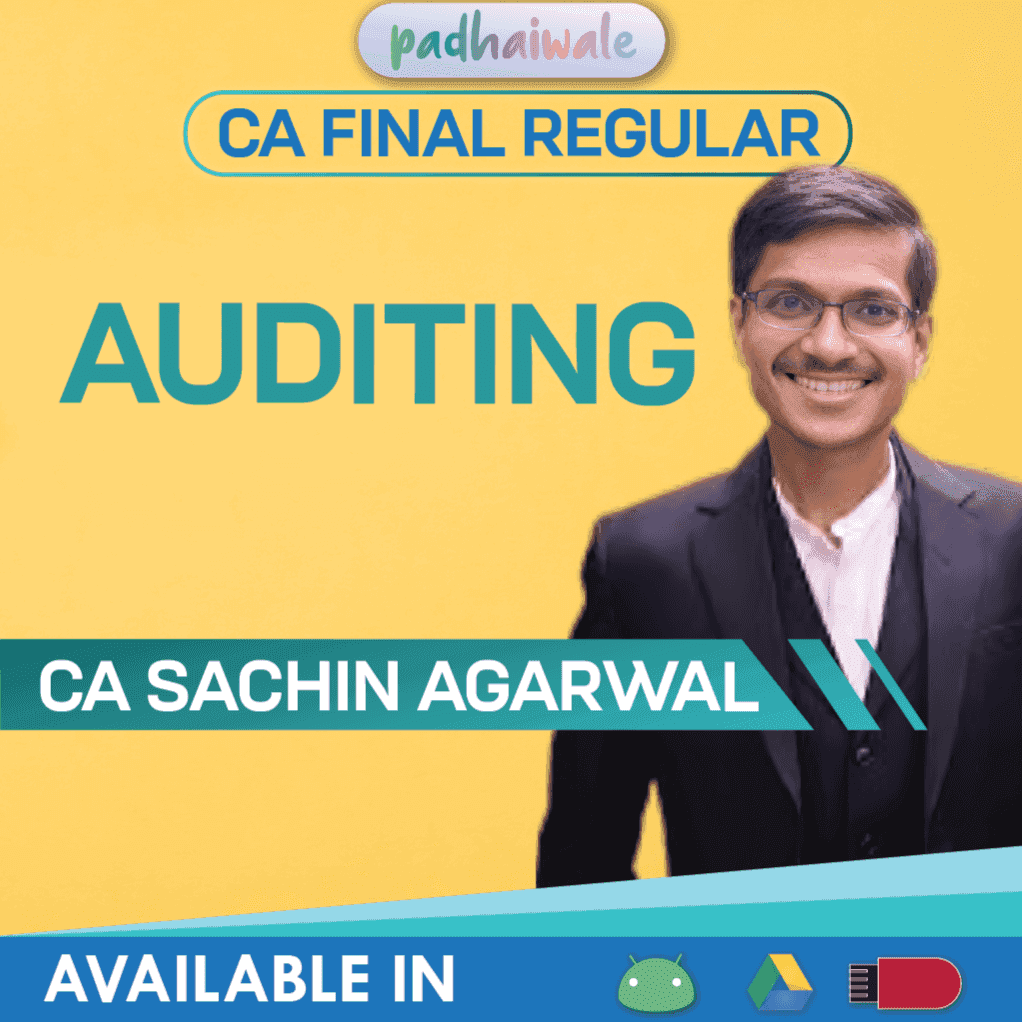 CA Final Auditing Regular Course by CA Sachin Agarwal