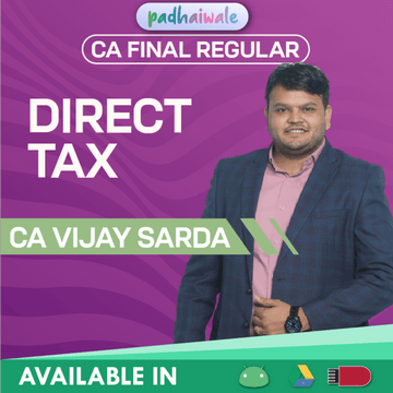 CA Final Direct Tax (DT) Classes Regular Batch by CA Vijay Sarda 