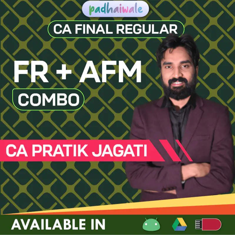CA Final FR + AFM Combo | CA Pratik Jagati | Regular Batch