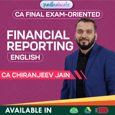 CA Final FR Classes | CA Chiranjeev Jain | Exam-Oriented Batch (English)