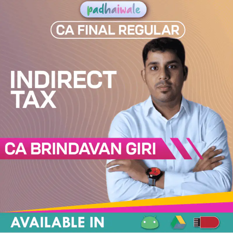 CA Final IDT Regular Batch by CA Brindavan Giri