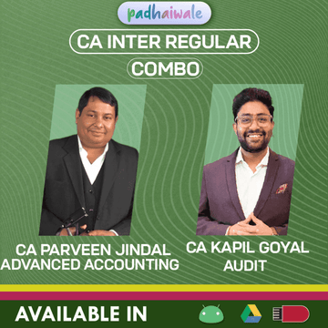 CA Inter Advanced Accounting + Audit Combo Regular Batch by CA Praveen Jindal & CA Kapil Goyal