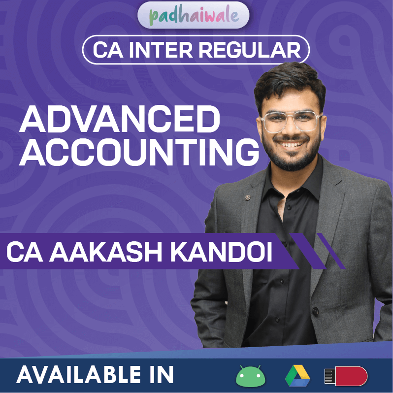 CA Inter Advanced Accounting Regular Online Classes by CA Aakash Kandoi for ICAI