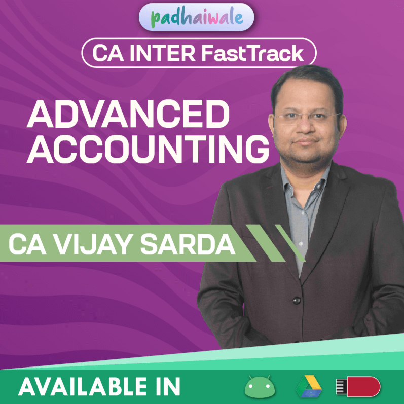 CA Inter Advanced Accounting FastTrack Batch by CA Abhishek Zaware