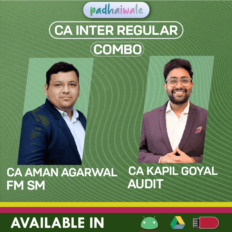CA Inter Audit + FM SM Combo Regular Batch by CA Kapil Goyal & CA Aman Agarwal