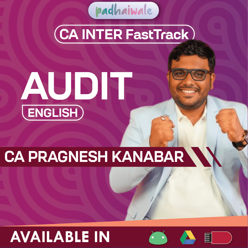CA Inter Audit English FastTrack Classes by CA Pragnesh Kanabar for ICAI