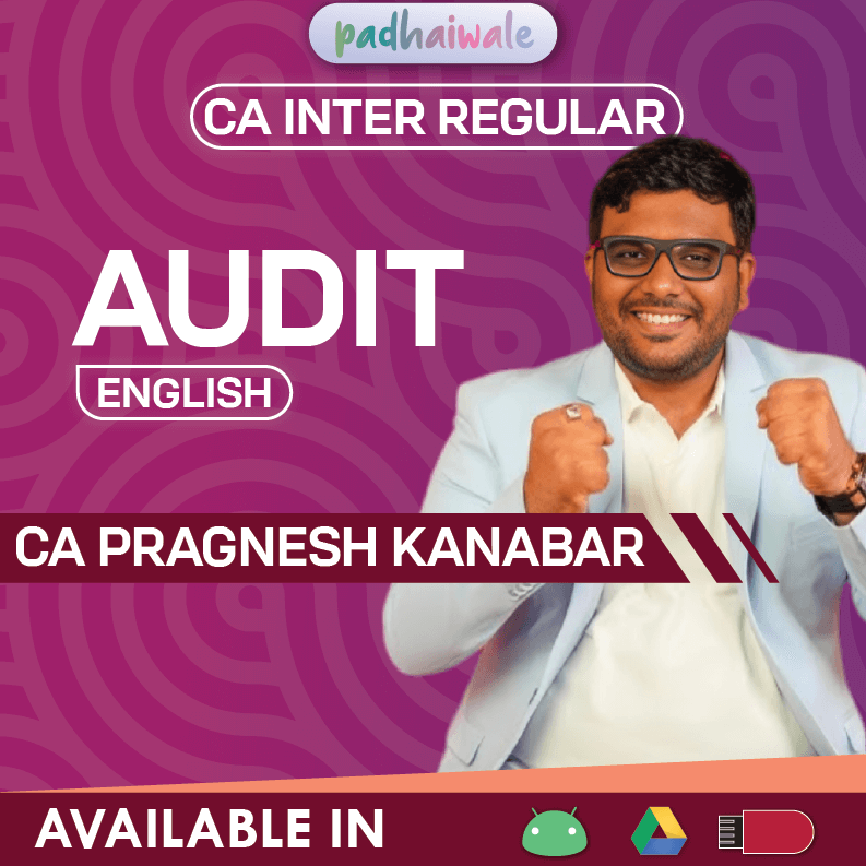 CA Inter Audit English Regular Classes by CA Pragnesh Kanabar for ICAI