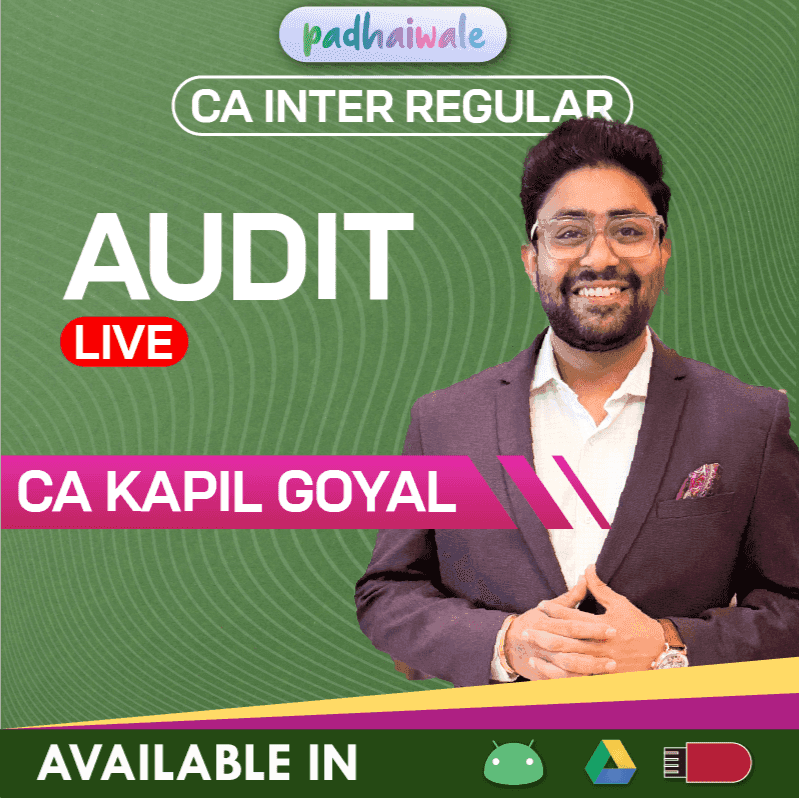 CA Inter Audit Regular Batch by CA Kapil Goyal
