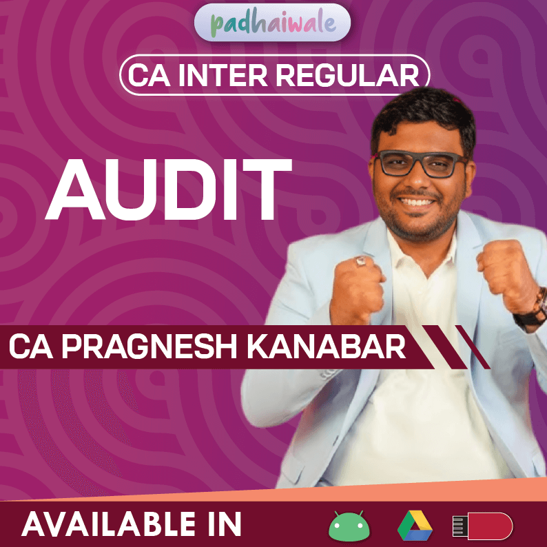 CA Inter Audit Regular Classes by CA Pragnesh Kanabar for ICAI