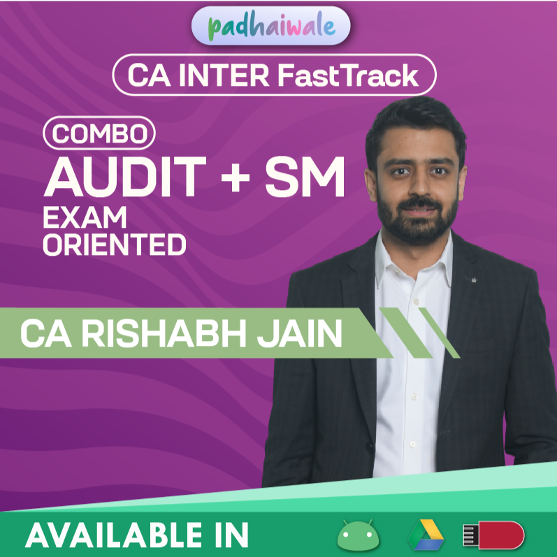 CA Inter Audit + SM Combo FastTrack Batch by CA Rishabh Jain