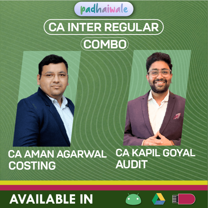 CA Inter Costing + Audit Combo Regular Batch by CA Aman Agarwal & CA Kapil Goyal